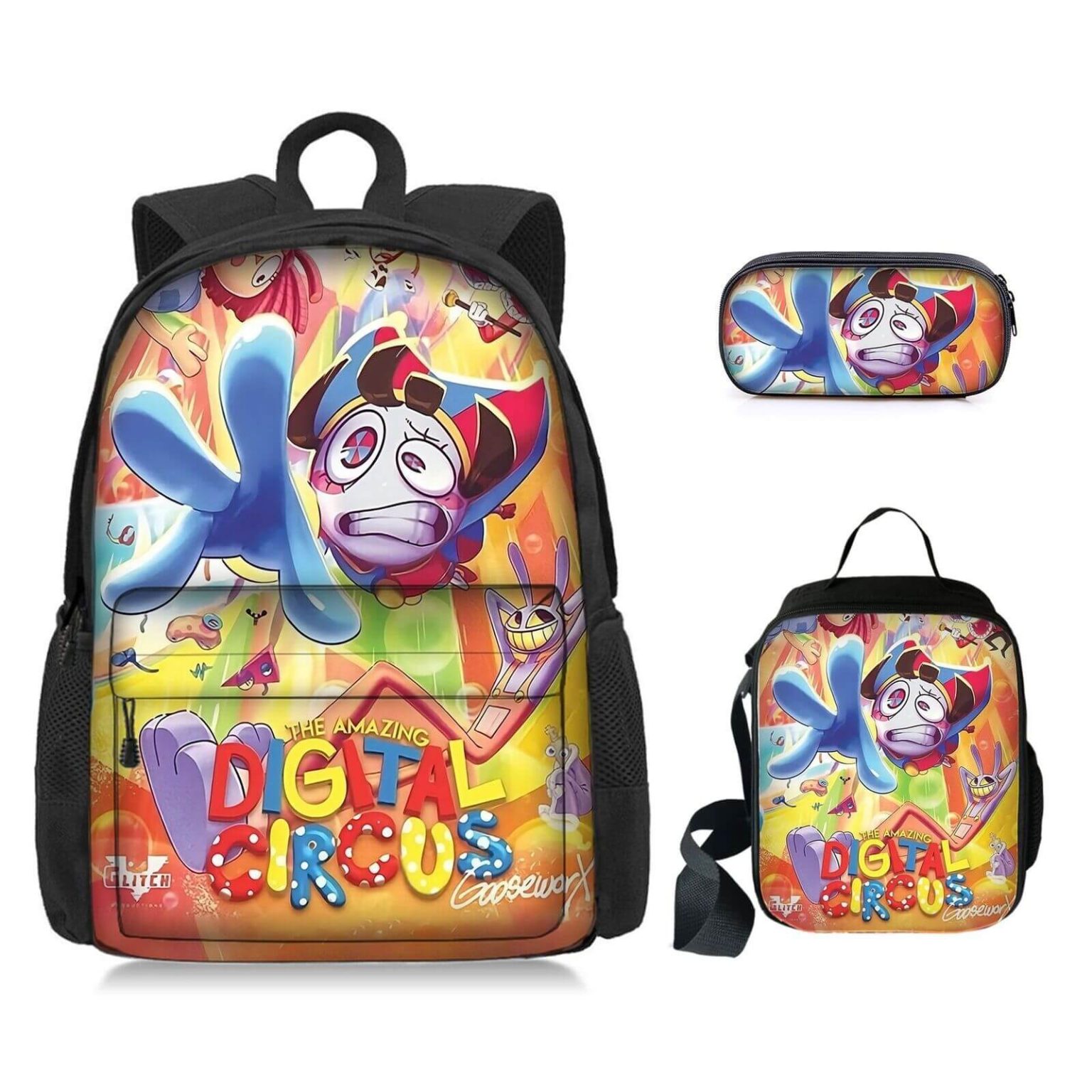 Digital Circus Backpack Set | Digital Circus Plush