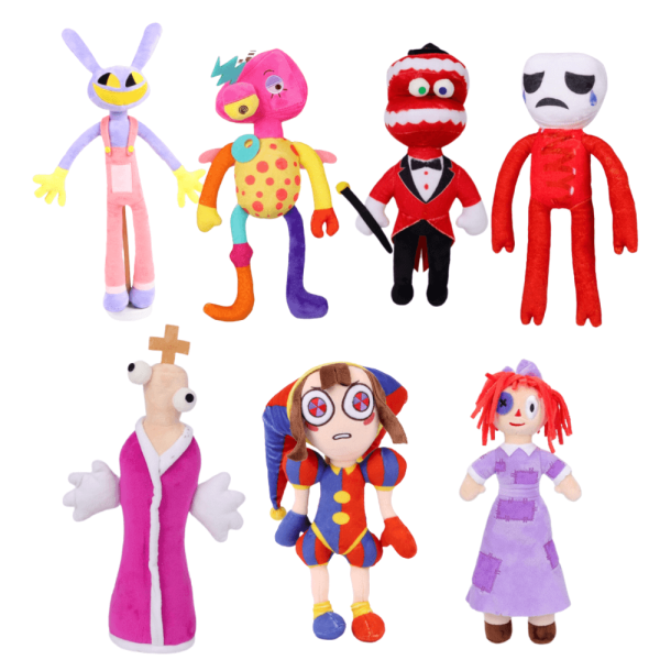 Digital Circus Plush 7PCS 1