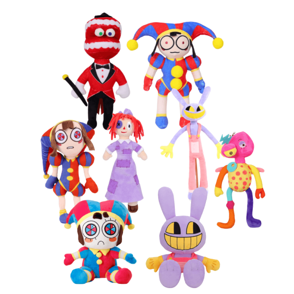 Digital Circus Plush 8PCS 1