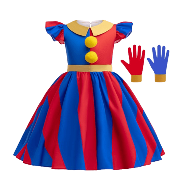 Pomni Costume For Girls 3